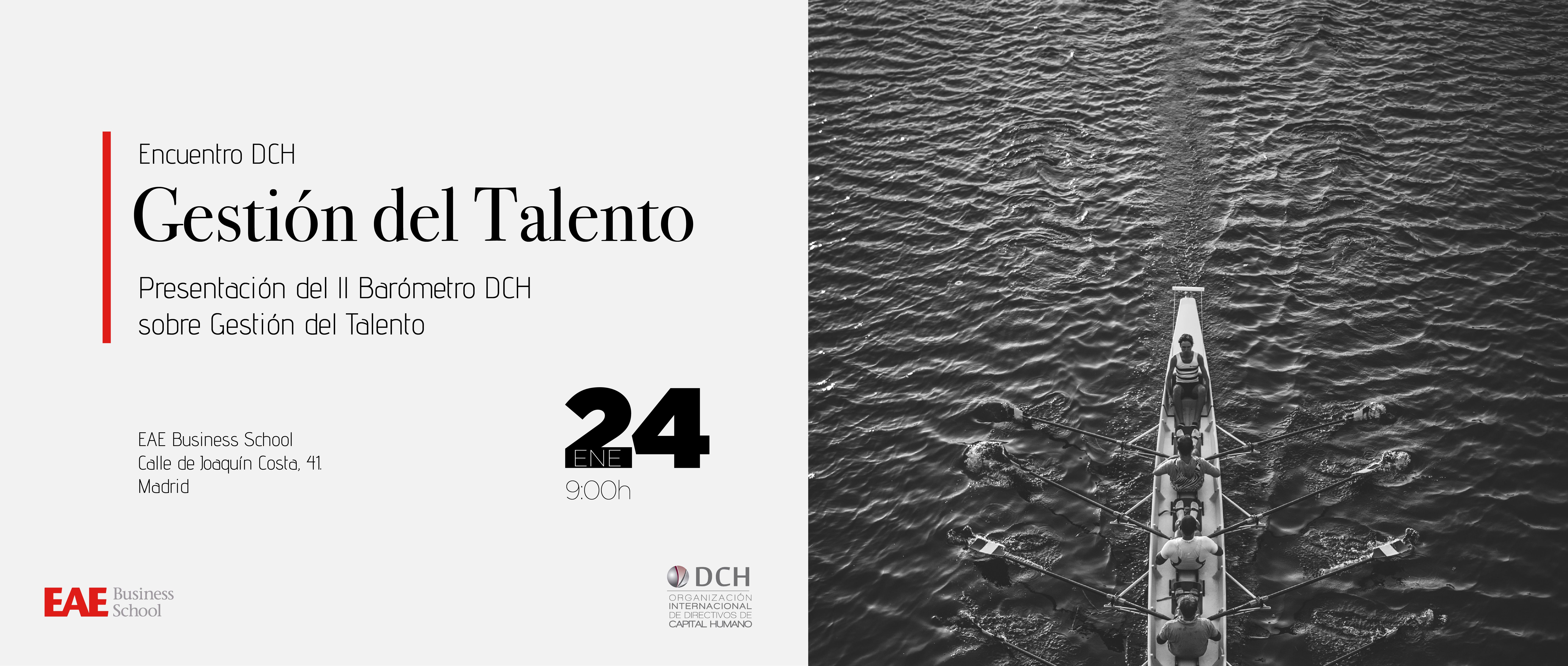 DCH inaugura el año 2018 dando a conocer los resultados de su II Barómetro sobre la Gestión del Talento en España. EAE gestion del talento 09