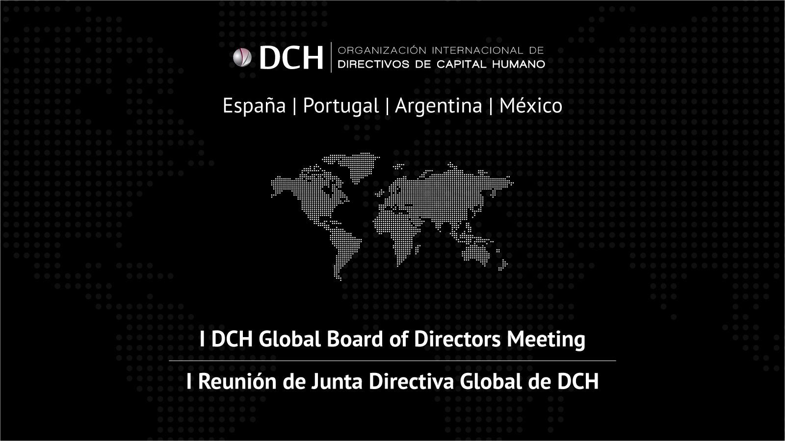 <code>Global Board of Directors</code><br>DCH holds the first meeting of its Global Board of Directors JDG 1 1 2