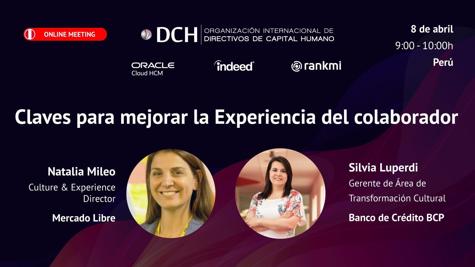 <code>?? online meeting: </code>Claves para mejorar la Experiencia del Colaborador peru 2 banner 1 1 10