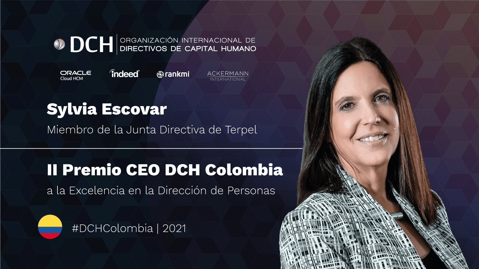 Premio CEO DCH Colombia Sylvia