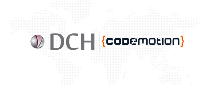 Codemotion, plataforma líder Europea que facilita el contacto entre empresas y profesionales TI, se incorpora a DCH como partner en España CODEMOTION DCH LOGO 2