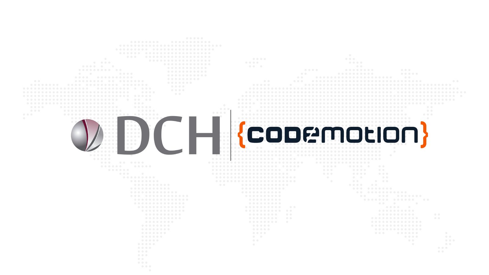 Codemotion, plataforma líder Europea que facilita el contacto entre empresas y profesionales TI, se incorpora a DCH como partner en España CODEMOTION DCH LOGO 2