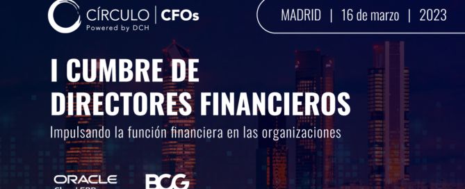 La Cumbre de Directores Financieros reunirá las mejores prácticas y tendencias en gestión financiera en Madrid CFO summit 22