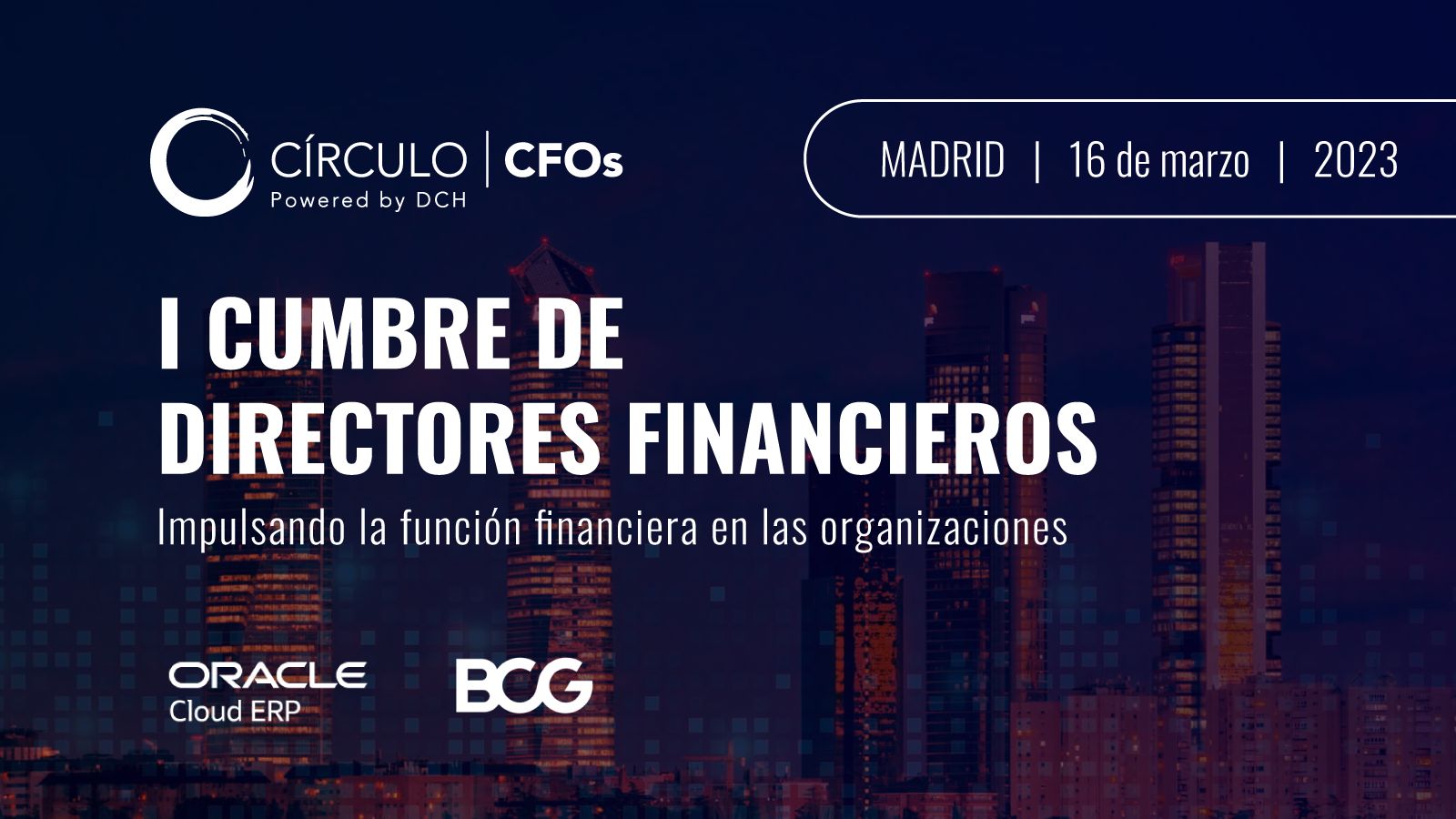 La Cumbre de Directores Financieros reunirá las mejores prácticas y tendencias en gestión financiera en Madrid CFO summit 22