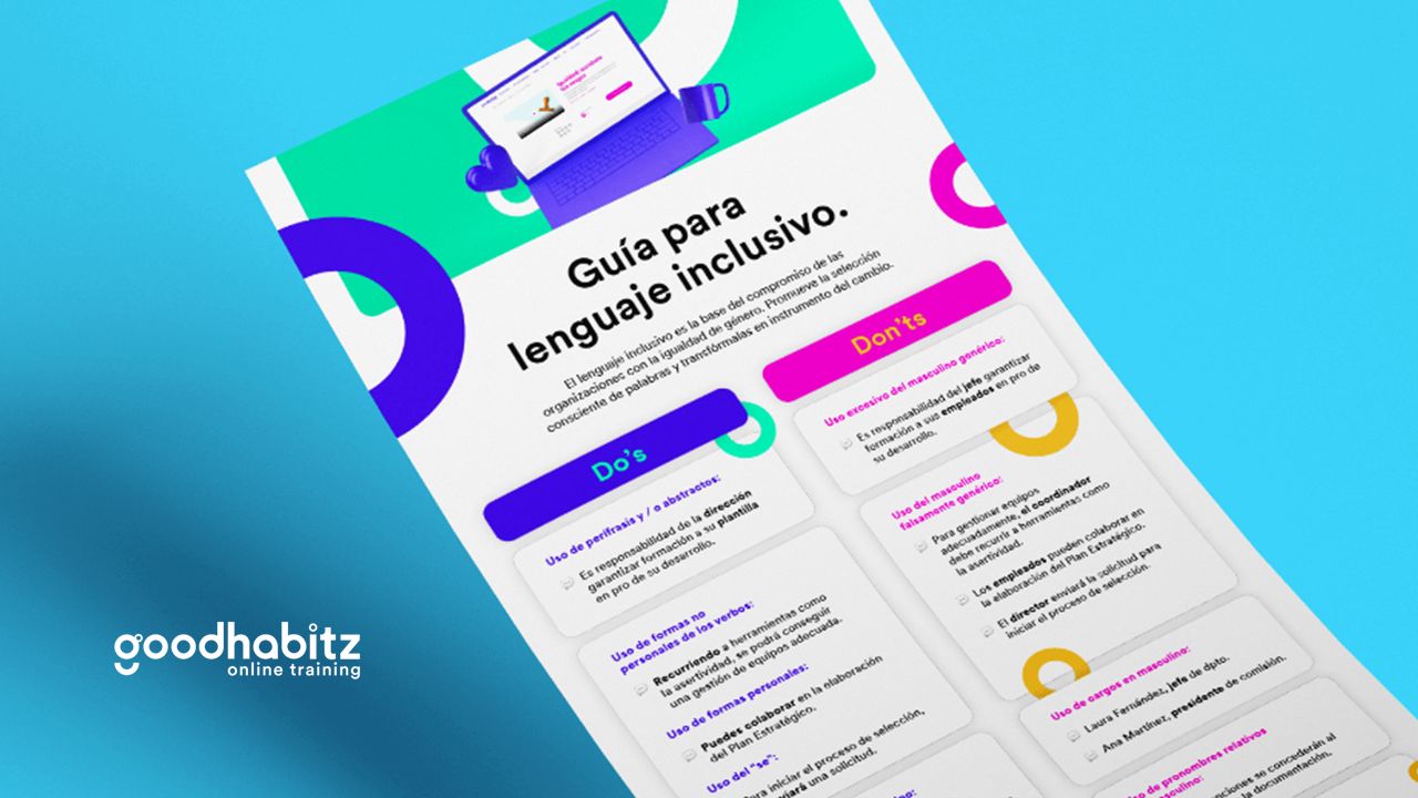 Do’s & Don’ts| La Guía del Lenguaje Inclusivo lenguaje inclusivo organizaciones goodhabitz