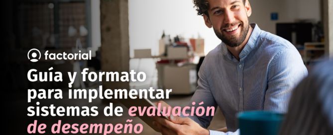 Guía y formato para implementar sistemas de evaluación de desempeño factorial 3