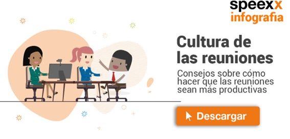 Infografía Cultura de las Reuniones Laborales speex