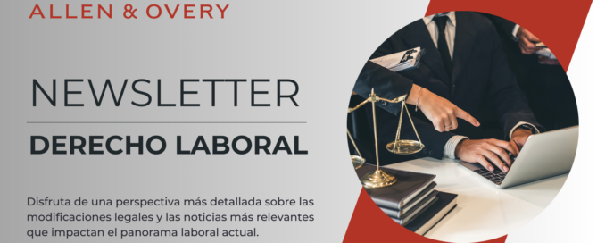 Toda la actualidad en Derecho Laboral: Newsletter Allen & Overy Baners CT DCH