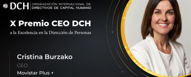 Cristina Burzako X Premio CEO dch