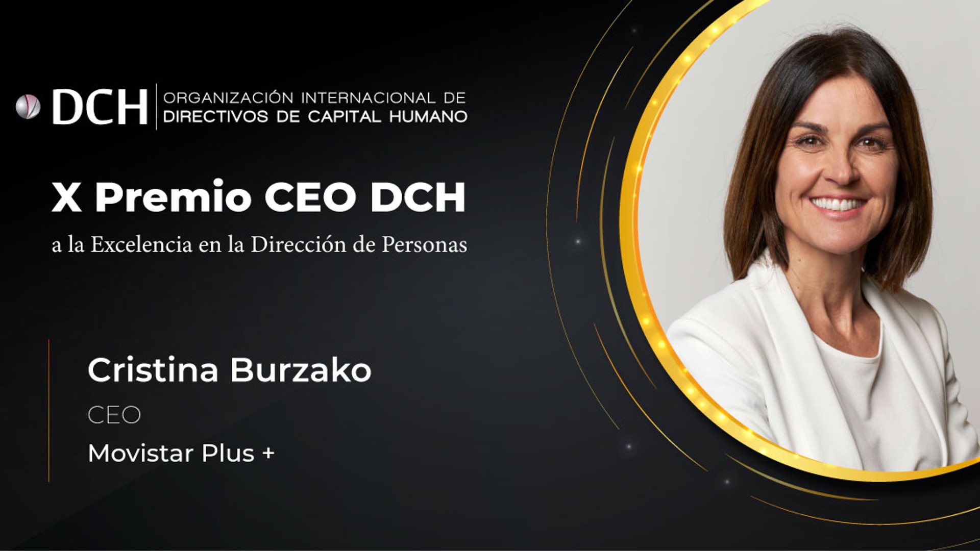 Cristina Burzako X Premio CEO dch