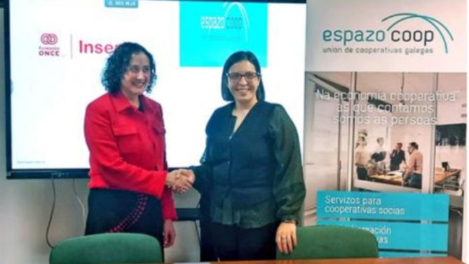Inserta Empleo y EspazoCoop promoverán el emprendimiento entre las personas con discapacidad inserta marzo