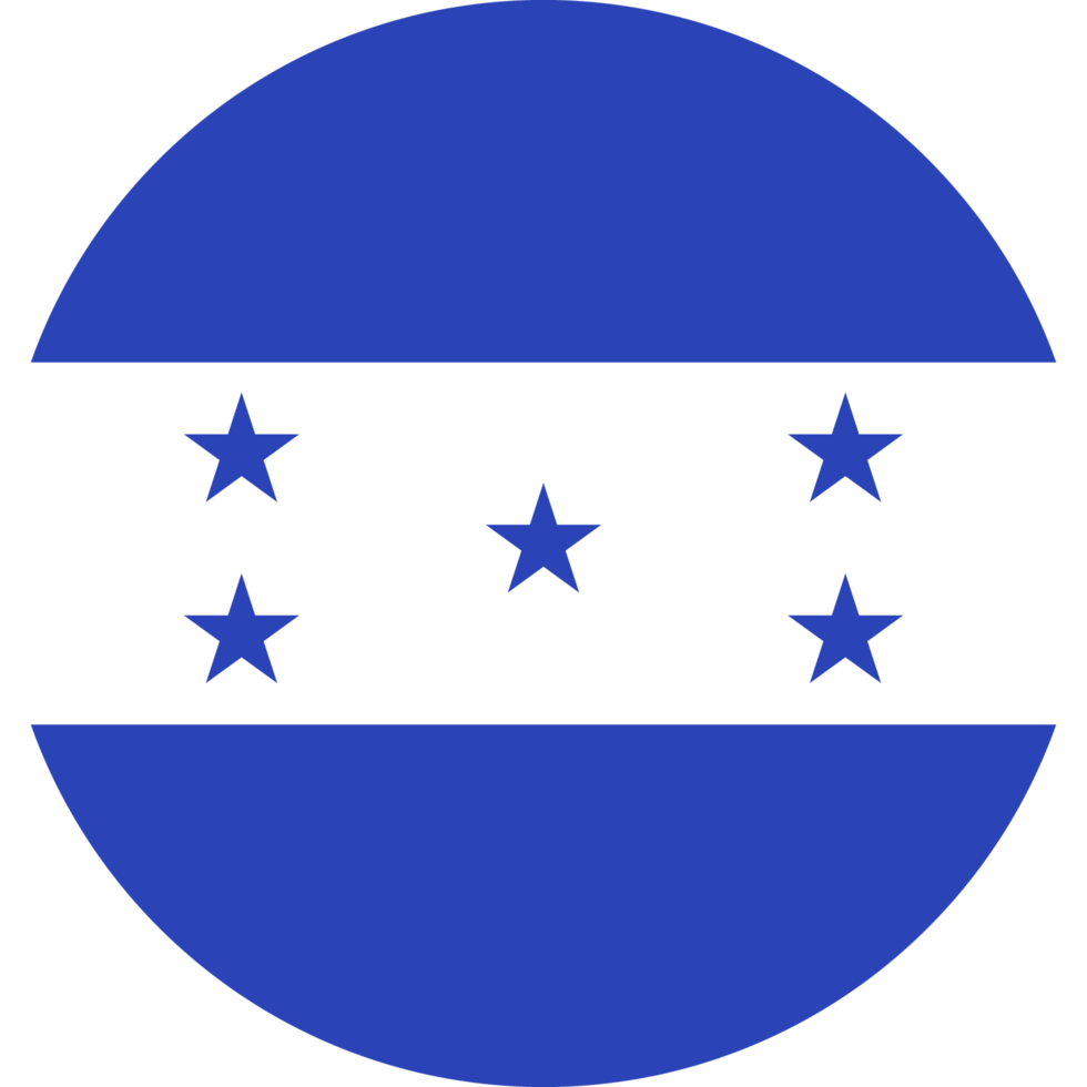 circle flag of honduras free png 2
