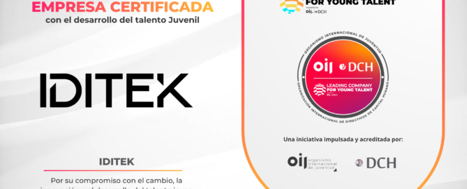 IDITEK consolida su apuesta por conectar educación y empleo con la certificación “Leading Company for Young Talent” IDITEK